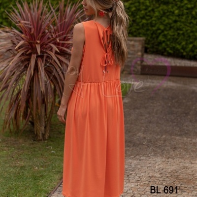 VESTIDO MIDI OVERSIZE
