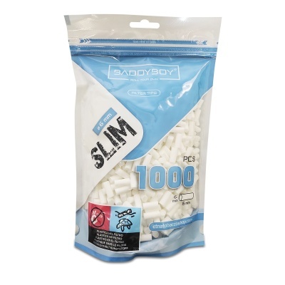 8000 filtros Baddyboy super slim 6mm*15mm