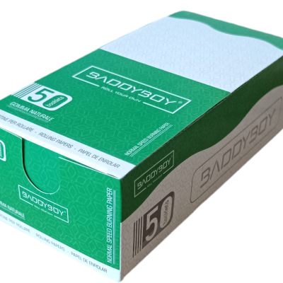 100 livros de 50 folhas Brancas BaddyBoy