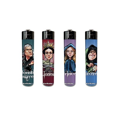 Isqueiros Festival- Witcher- Conjunto de 4