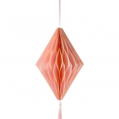 Balão de papel rosa
