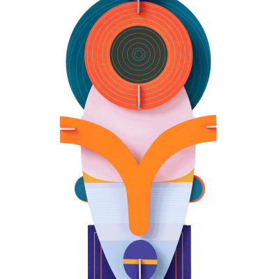 Máscara decorativo para parede