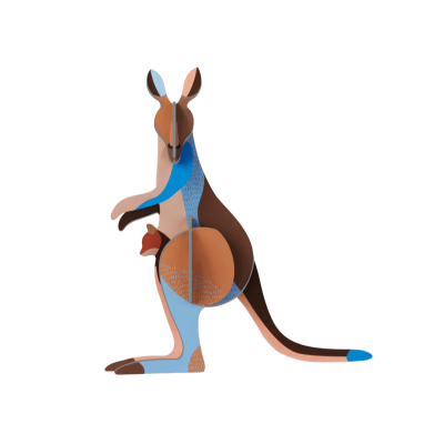 Mini Canguru decorativa para parede