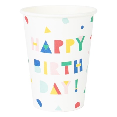 Copos Happy Birthday