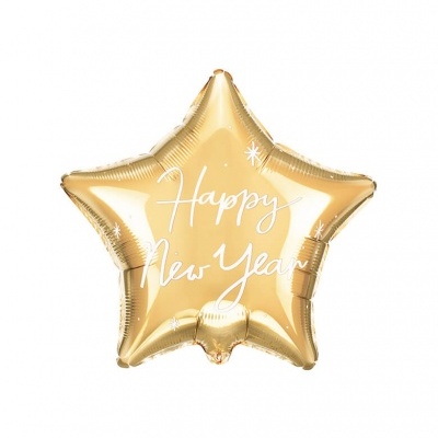 Balão Estrela Ano Novo