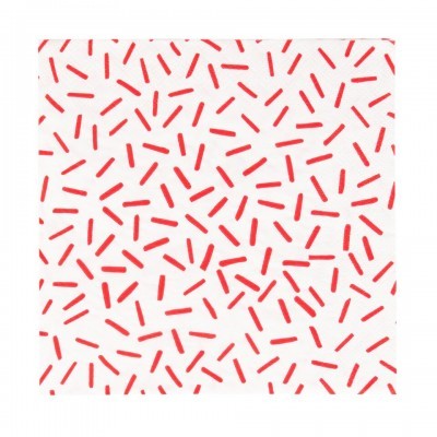 Guardanapos Confetis vermelhos