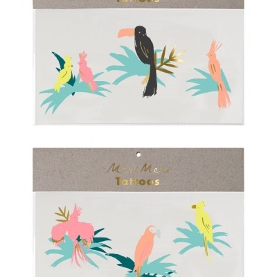 Tatuagens temporárias Papagaios