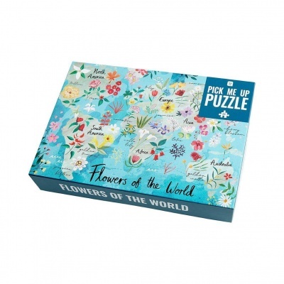 Puzzle Flores no mundo