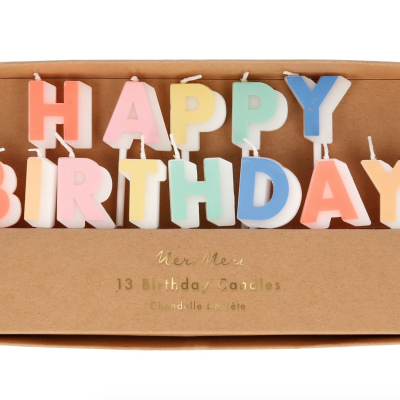 Velas Happy Birthday