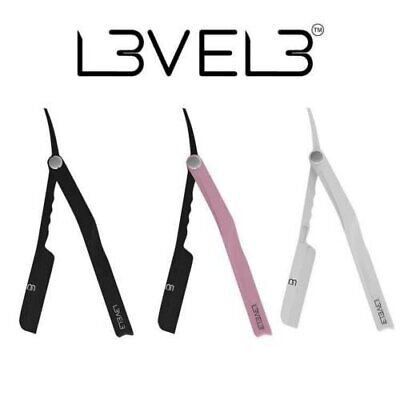 LEVEL3 NAVALHA ERGONOMICA MILLY NEGRO & ROSA LV3NMNR