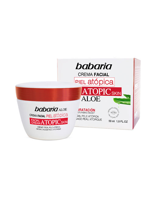 BABARIA CREME FACIAL PELE ATÓPICA 50ml