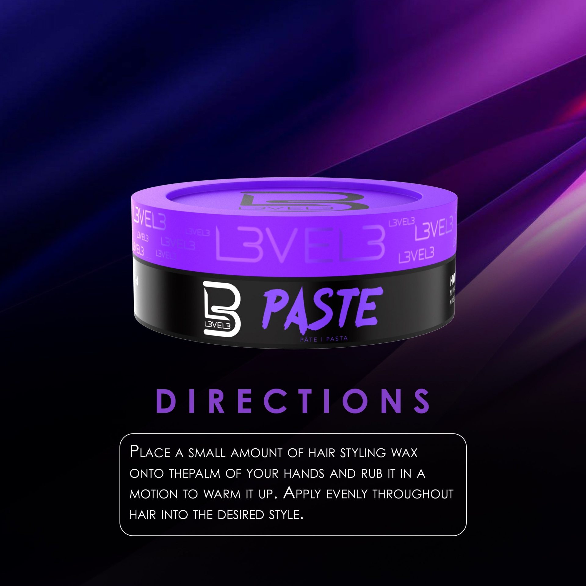 LEVEL3 PASTE MATTE FINISH 150ML