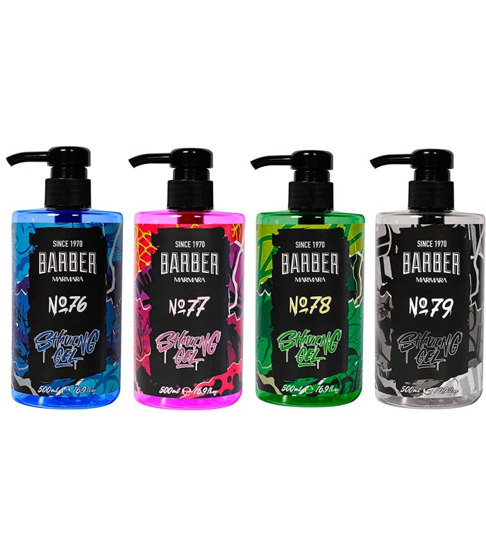 MARMARA BARBER SHAVING GEL BARBEAR TRANSPARENTE Nº 77 500ML  MSG77500