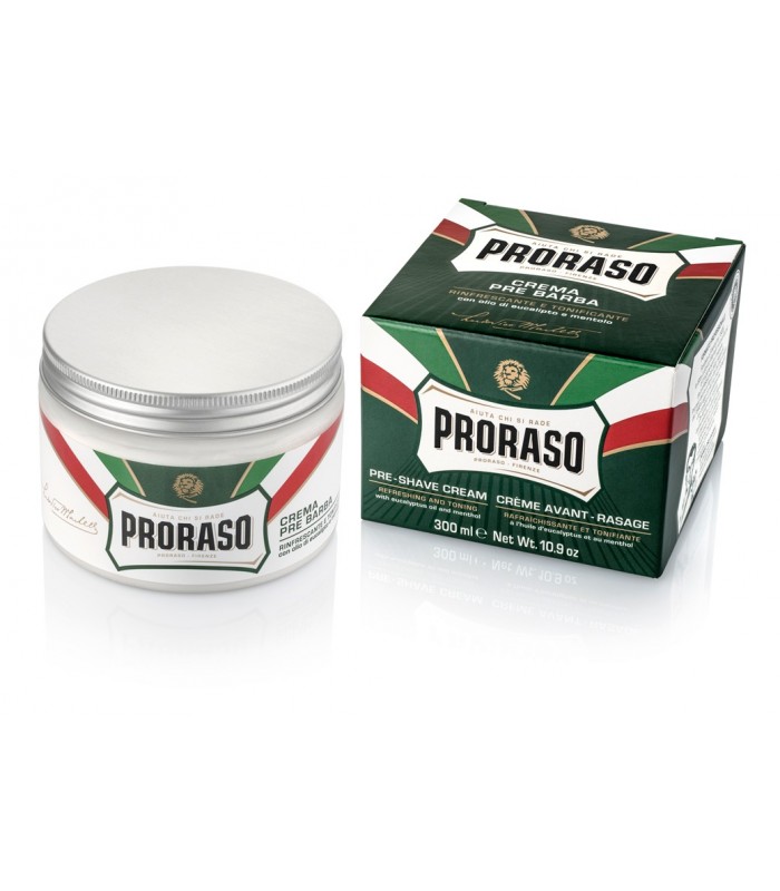 PRORASO PRESHAVE MENTOL & EUCALIPTO PRESHAVE 300ML PPSME300