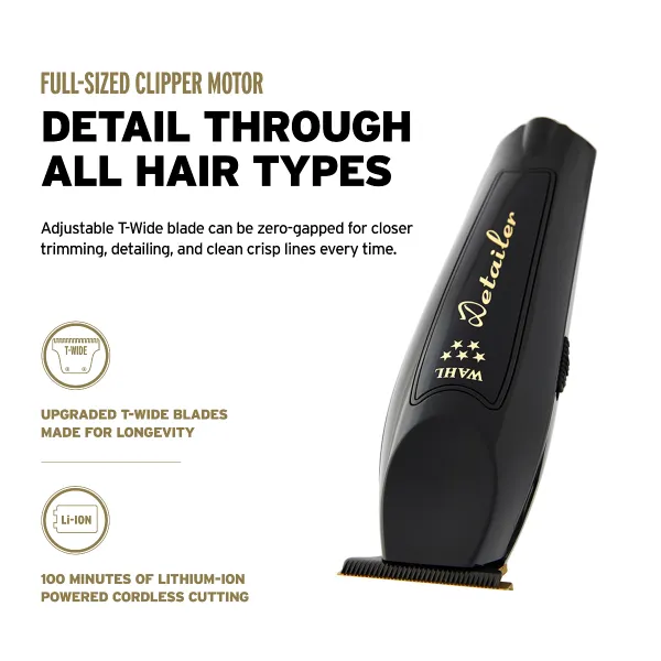 WAHL BARBER BLACK & GOLD COMBO LIMITED EDITION 3025726