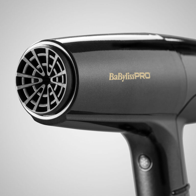 BABYLISS SECADOR FALCO PROFESSIONAL DIGITAL HAIR DRYER BLACK GOLD BAB8550E