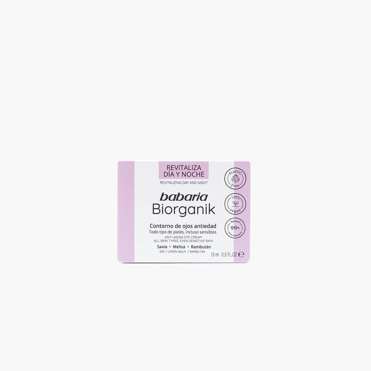 BABARIA CONTORNO DE OLHOS BIORGANIK 15ML 31714