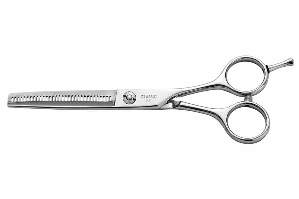 RICKIPARODI CONJUNTO TESOURA CORTE + DESBASTE CLASSIC INOX 5.5 45600000