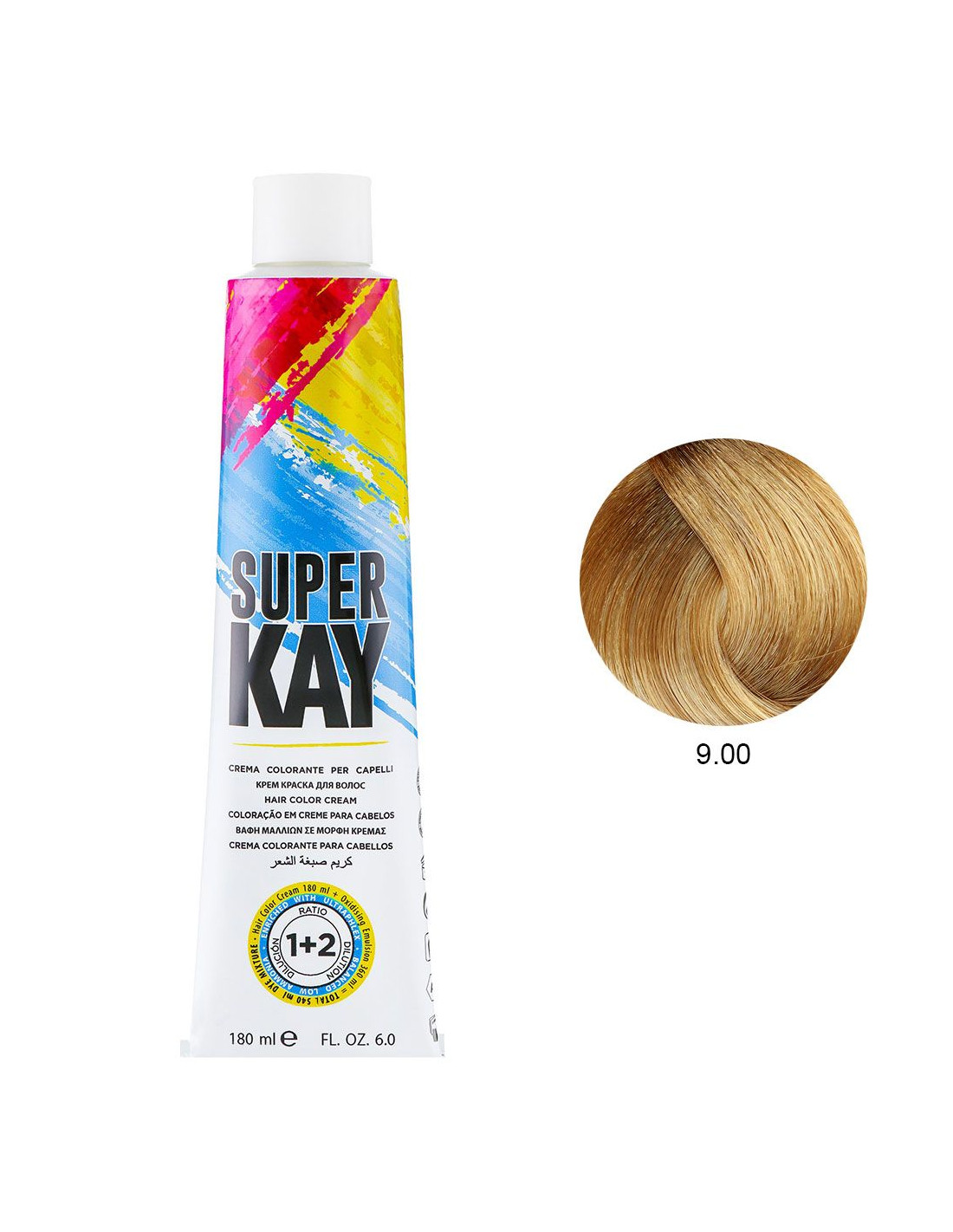 KAYPRO SUPER KAY COLORAÇÃO PERMANENTE 180ML 9.00 LOURO CLARISSIMO