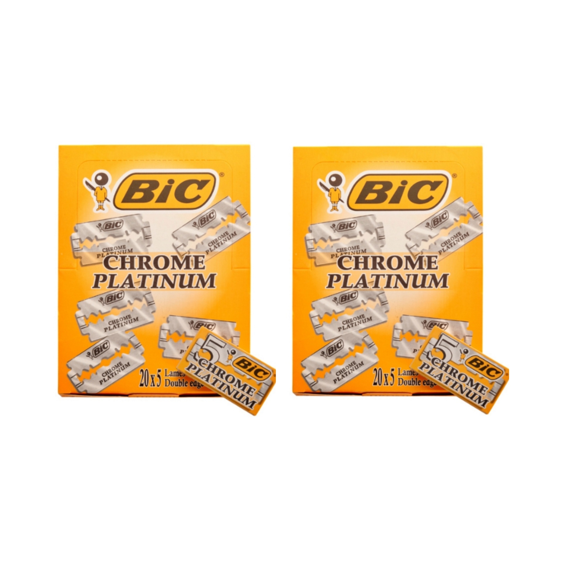 BIC LAMINAS CHROME PLATINUM 200 INTEIRAS 01351-2