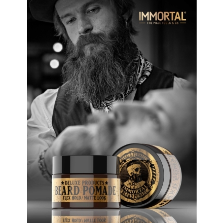 IMMORTAL BEARD POMADE POMADA BARBA 40ML IBPPB40