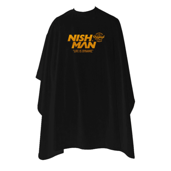 NISHMAN CAPA CORTE NEGRO DYNAMIC 149X160CM NMN-151-BARBLAC