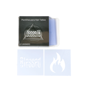 BLESSED PACK AEROGRAFO + 12 STENCIL + NO DRIP  09099-1