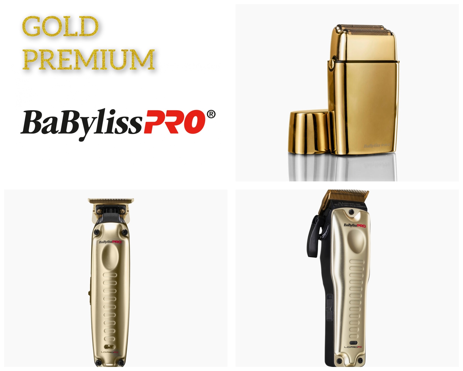 BABYLISS LO PRO PACK GOLD PREMIUM