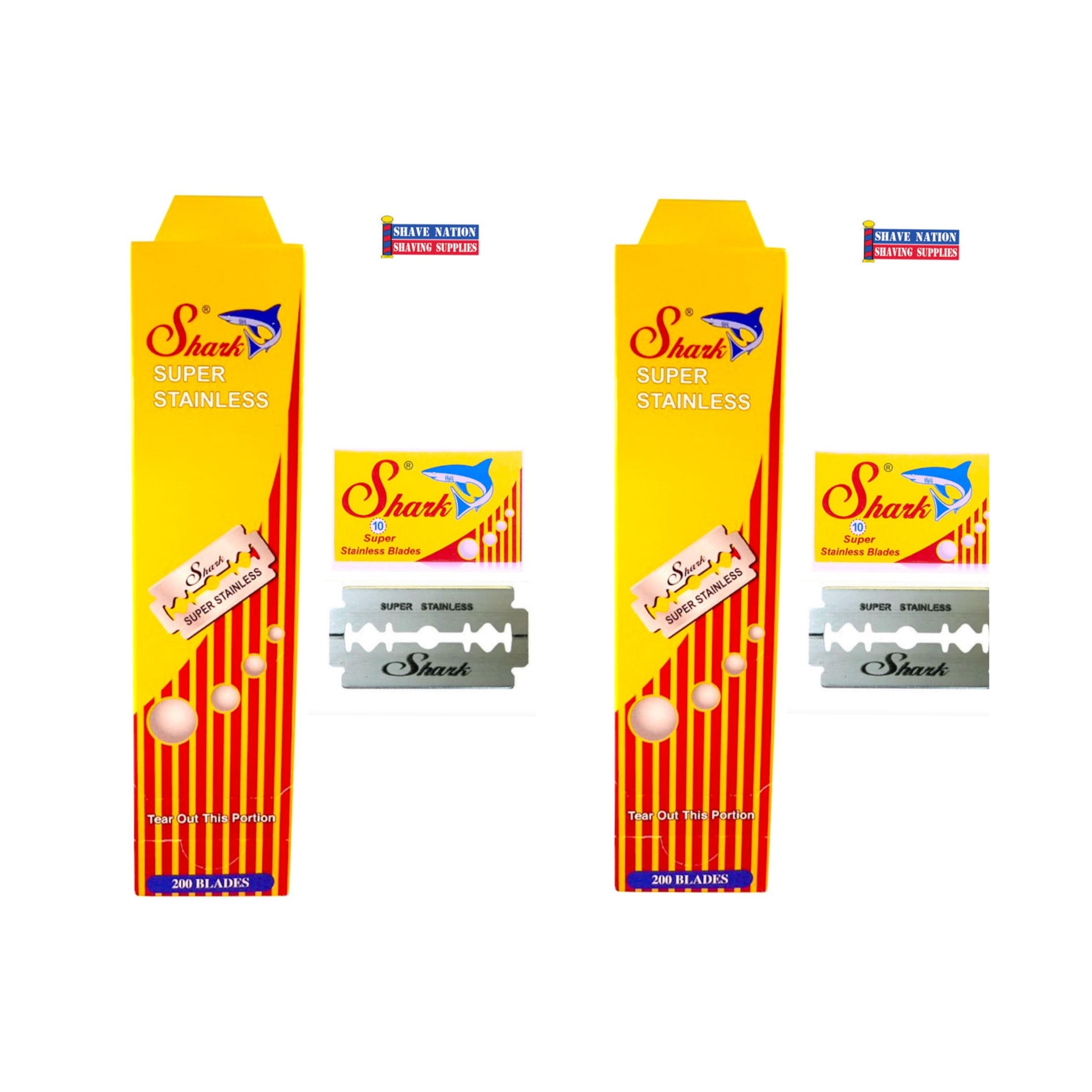 SHARK SUPER STAINLESS LAMINAS 400 LAMINAS 065820-2