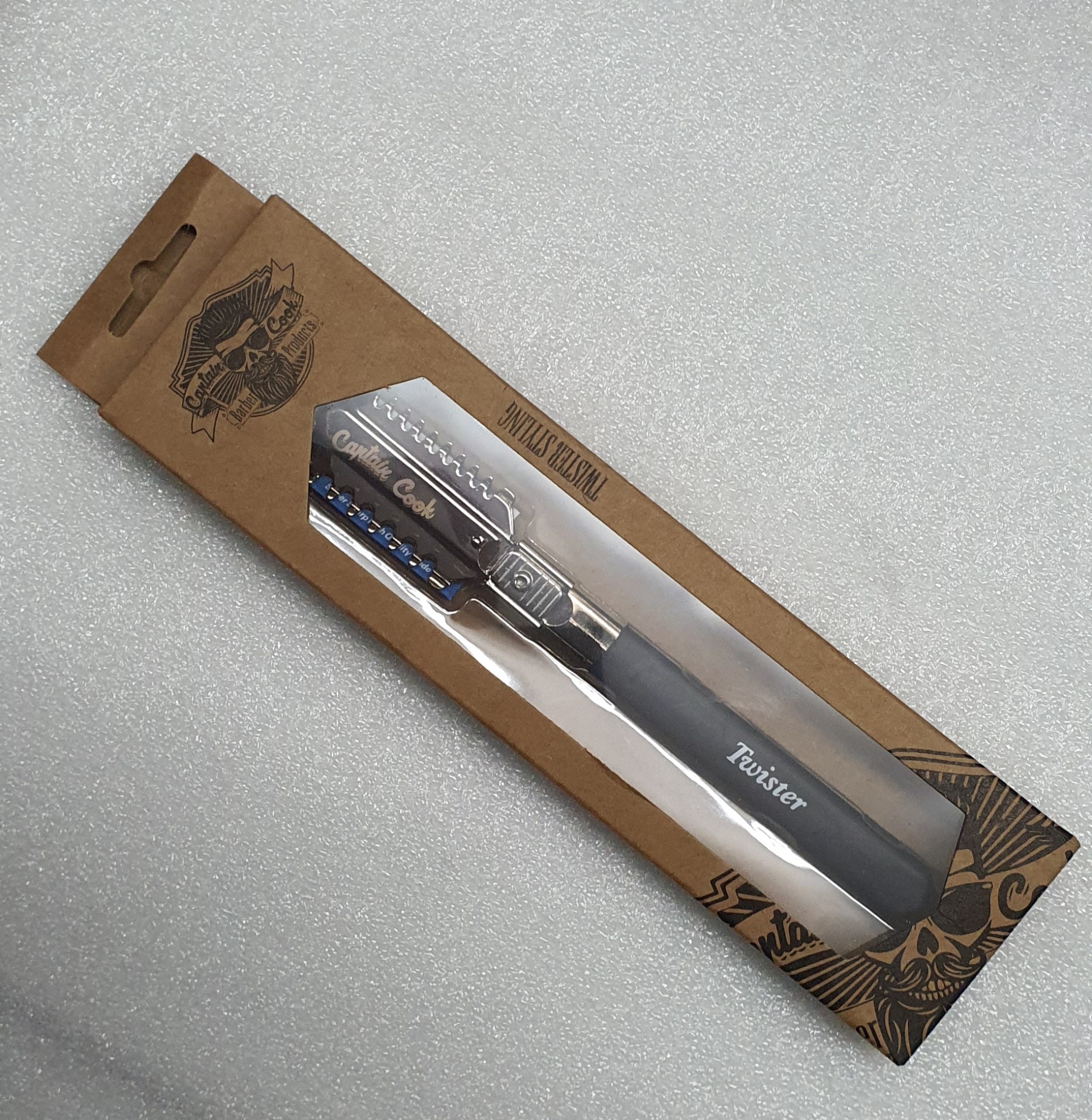 CAPTAIN COOK NAVALHA TWISTER STYLING RAZOR 07551