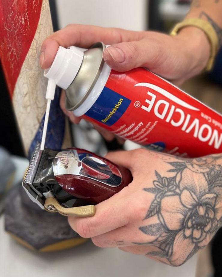 NOVICIDE BLADE CARE SPRAY LUBRIFICANTE DESINFETANTE 500ML  0865350