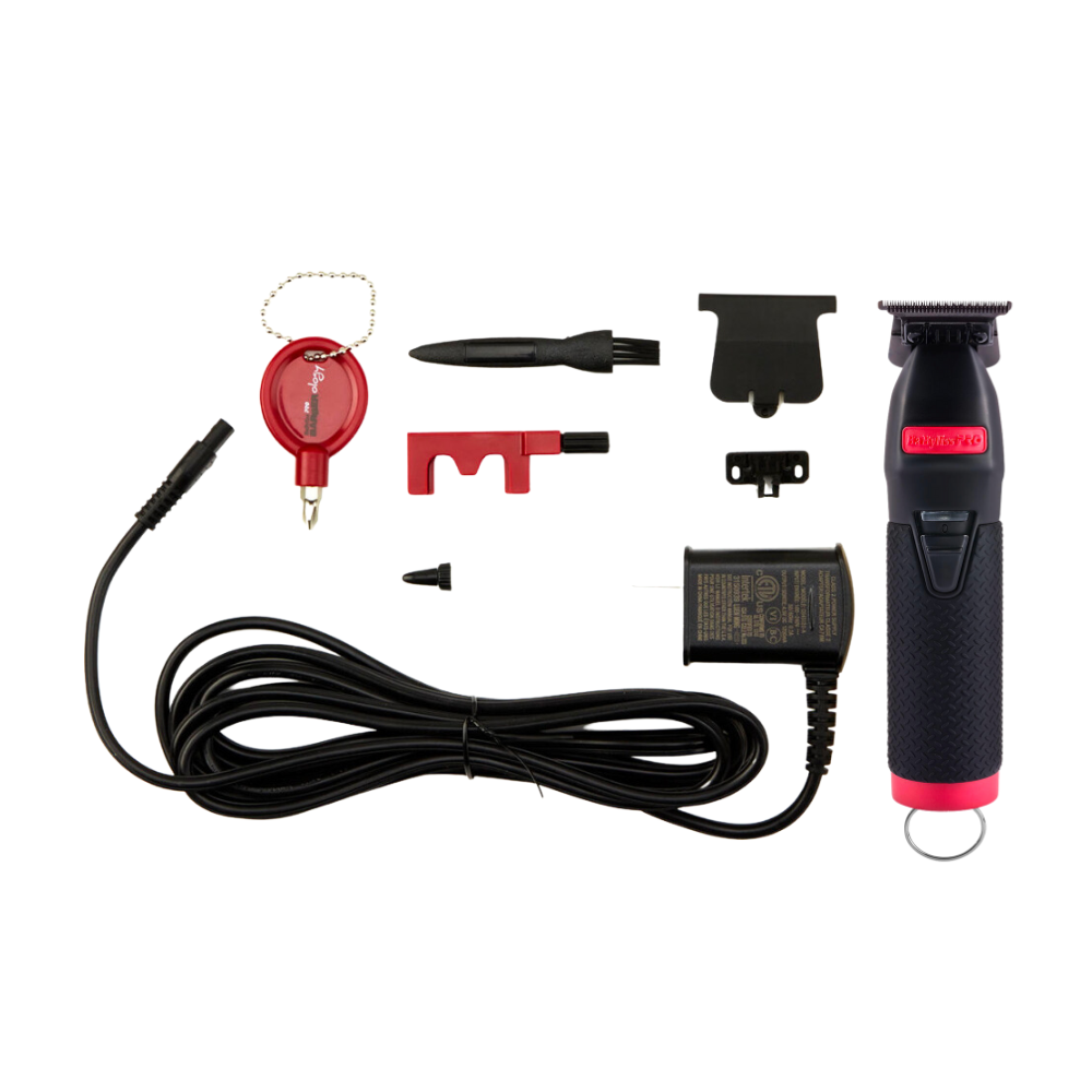 BABYLISS PRO SKELETON BOOST+ TRIMMER BLACK/RED FX7870RBPE