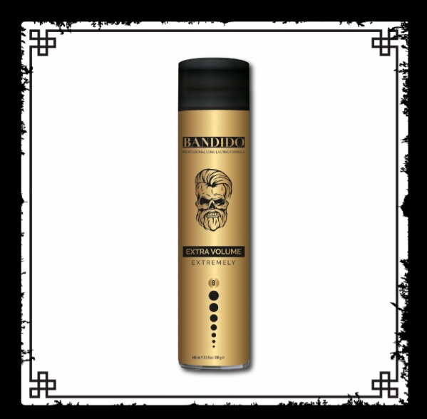 BANDIDO LACA EXTREMELY GOLD EXTRA VOLUME 400ML BLEGXV400