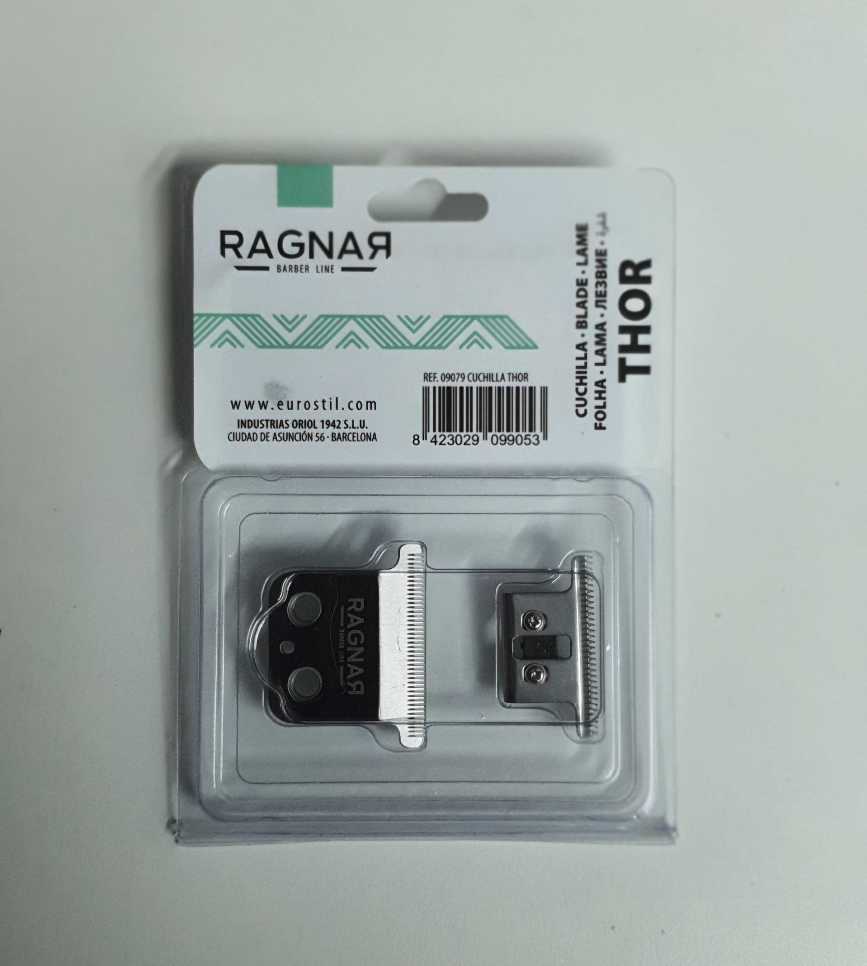 Cabeça de máquina de cortar cabelo RAGNAR THOR embalada