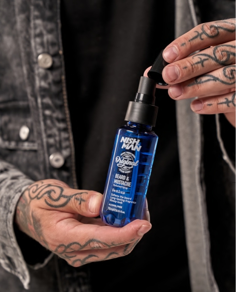 NISHMAN BEARD PERFUME COLOGNE  BARBA GENIUS 75ML NMN-G75