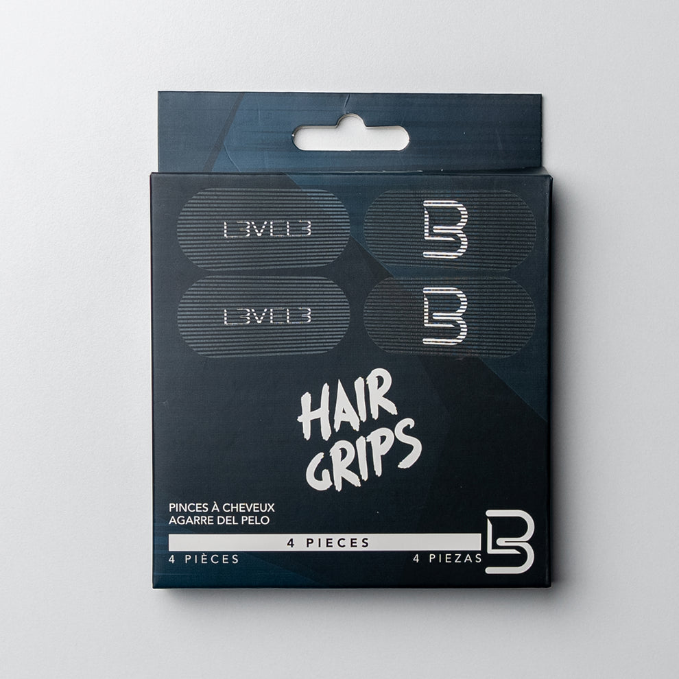 LEVEL3 HAIR GRIPPERS  ( 4 UNIDADES )
