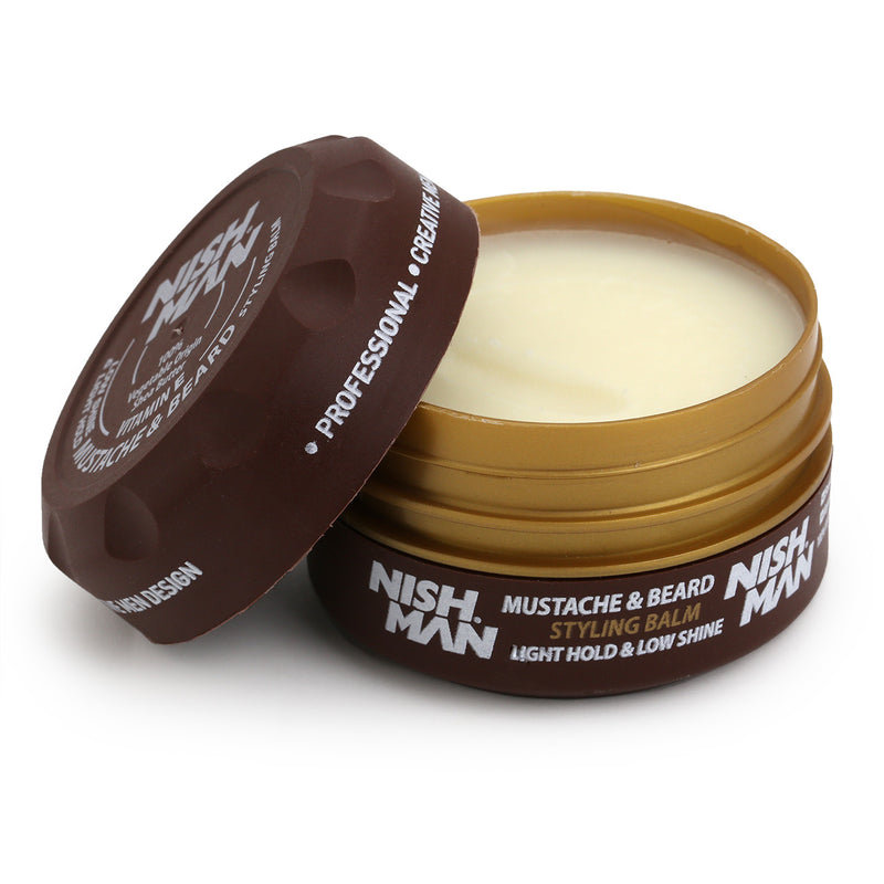 NISHMAN BEARD & MOUSTACHE BALM BALSAMO BARBA E BIGODE 100ml