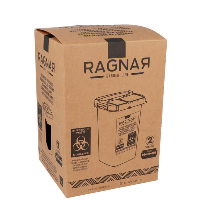 RAGNAR CONTENTOR BLACK PVC PARA LAMINAS 07258