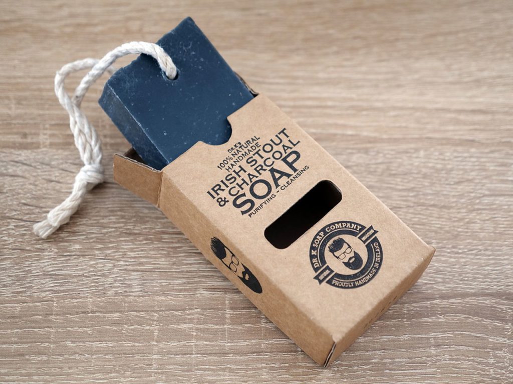 DRKS  SOAP SABAO ARTESANAL IRISH STOUT & CARVÃO 110 GRS