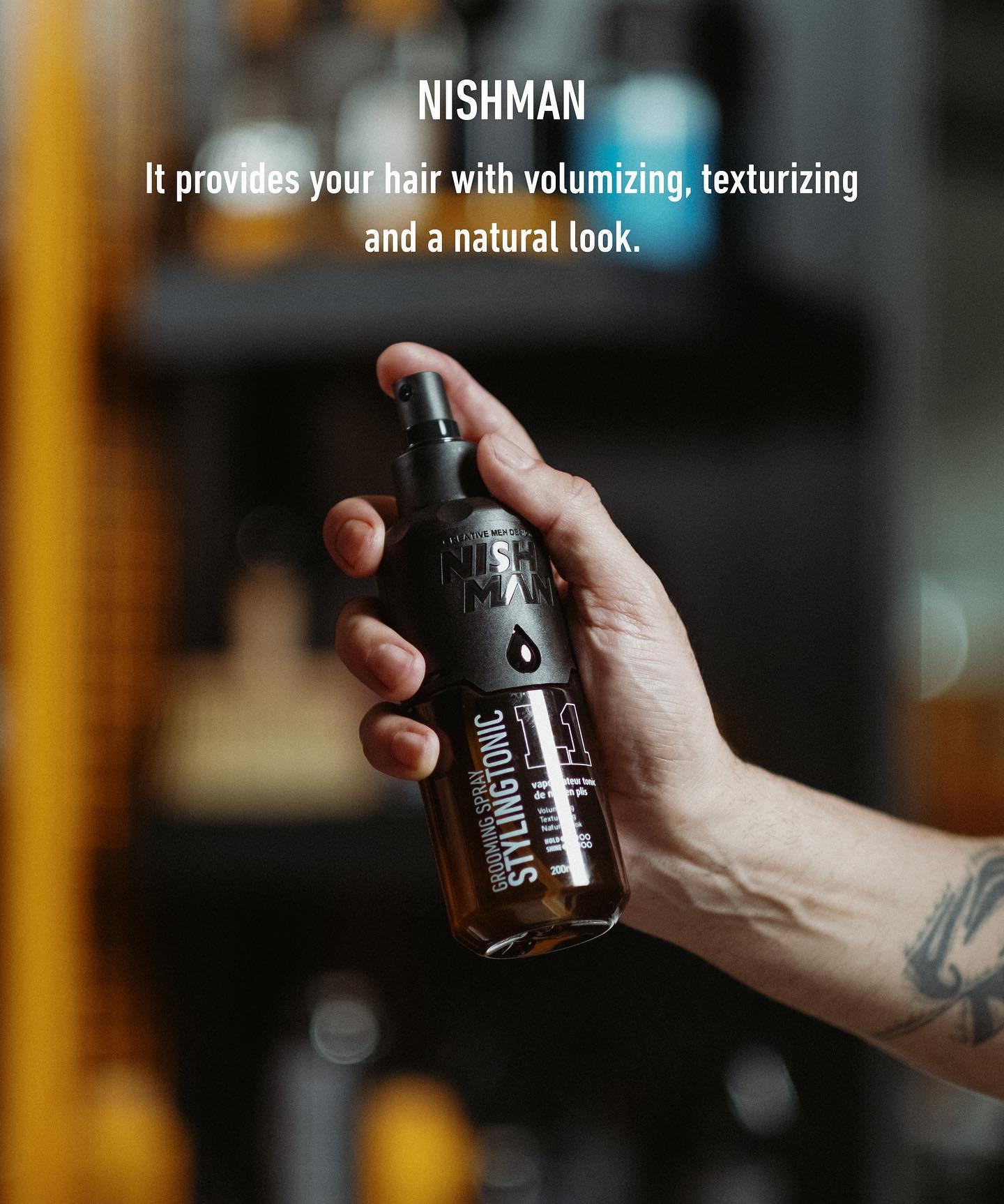 NISHMAN GROOMING SPRAY TONIC 200ML NMN-162-L1