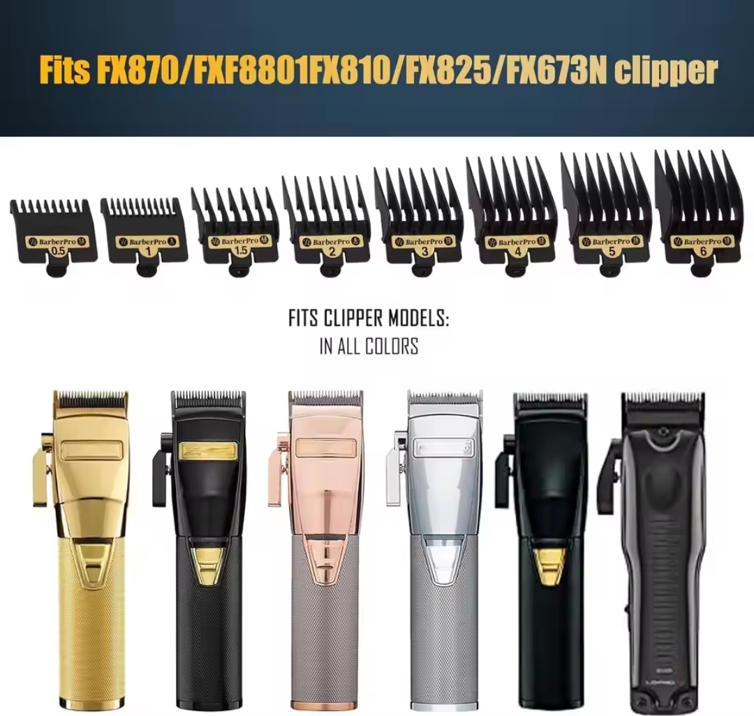 BARBERPRO 8 PENTES NIVEL COMPATIVEIS BABYLISS CLIPPER BP8BBY