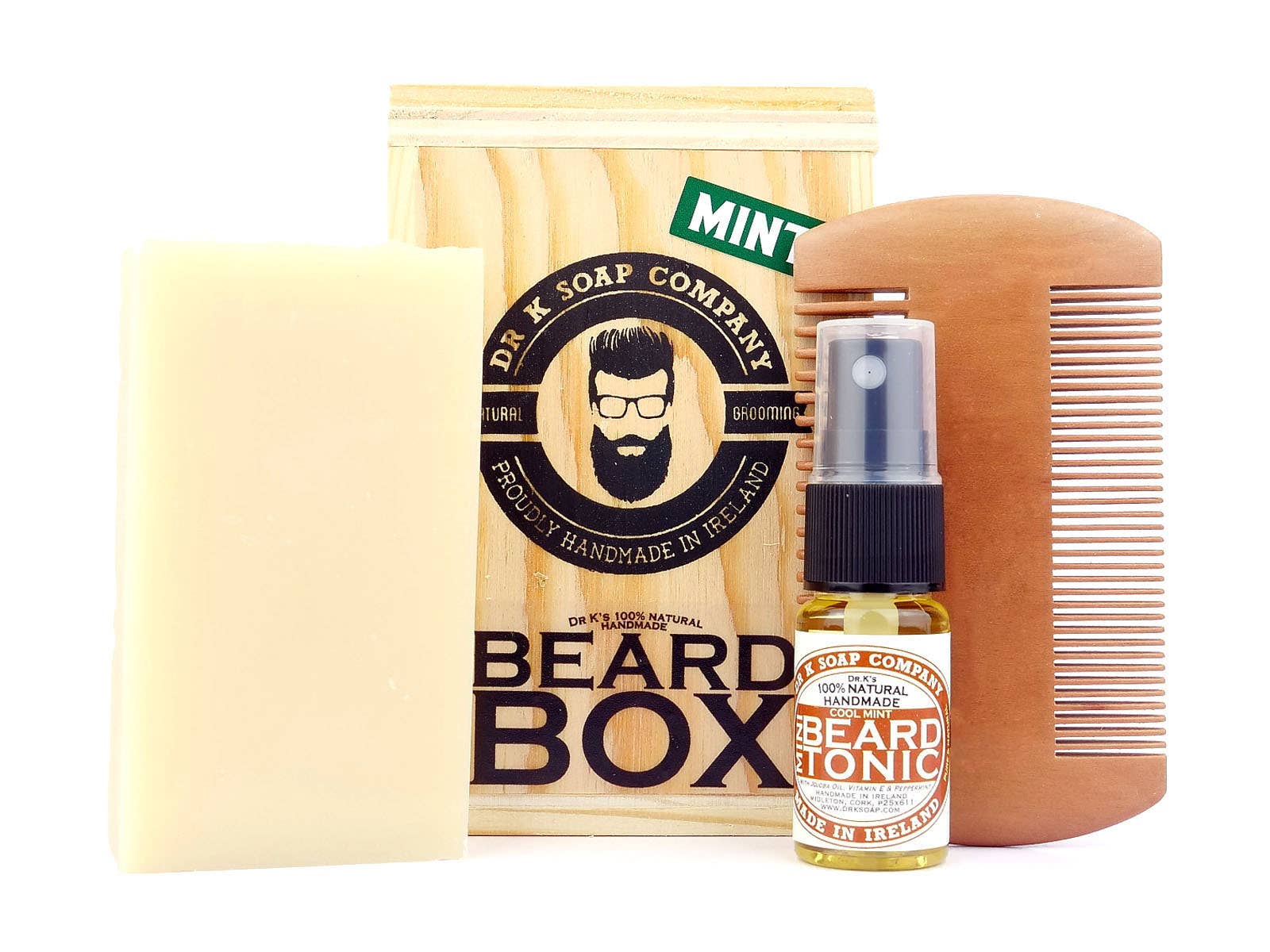 DRKS ARTESANAL BEARD BOX COOL MINT HORTELA PIMENTA