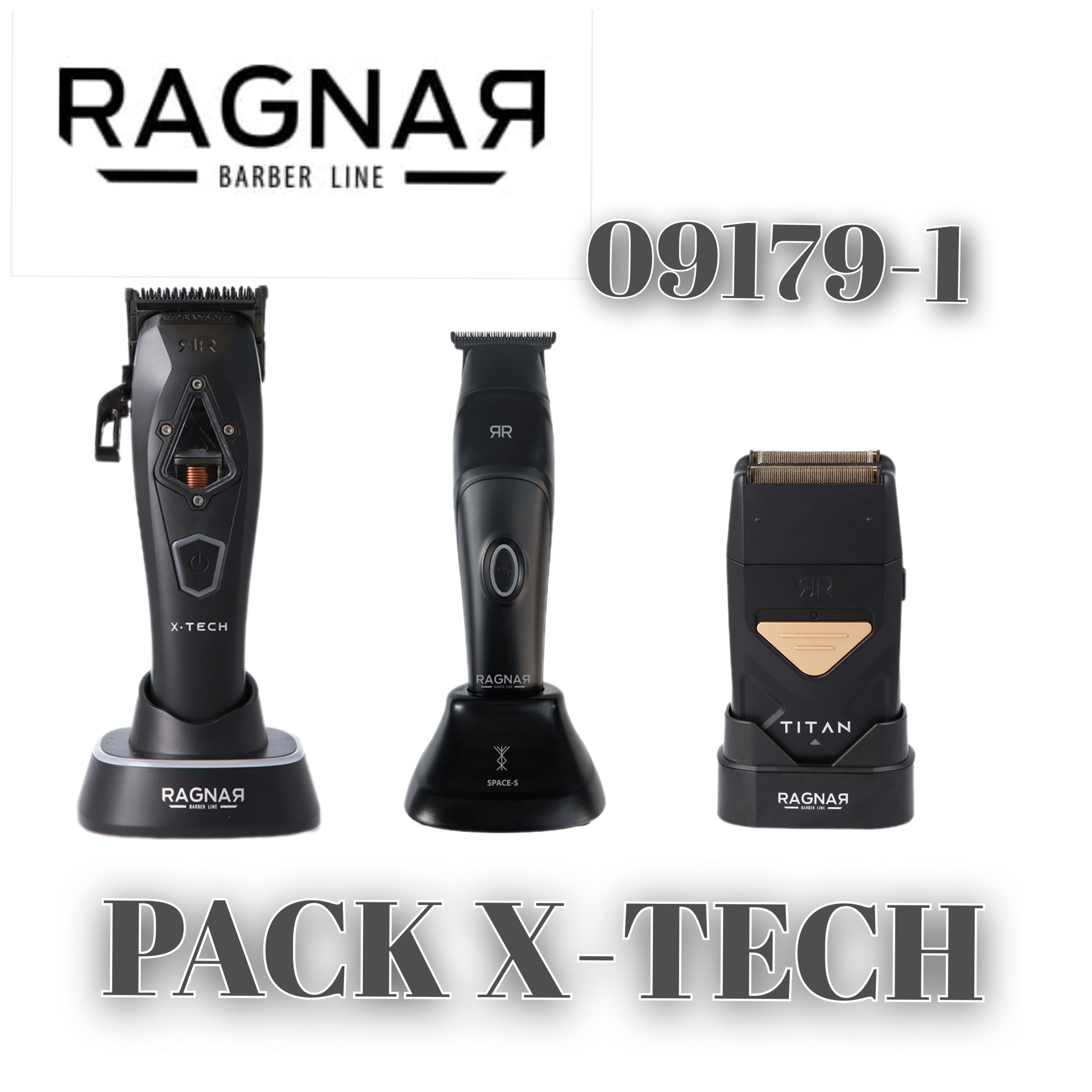 RAGNAR PACK X-TECH CLIPPER + TRIMMER + SHAVER 09179-1
