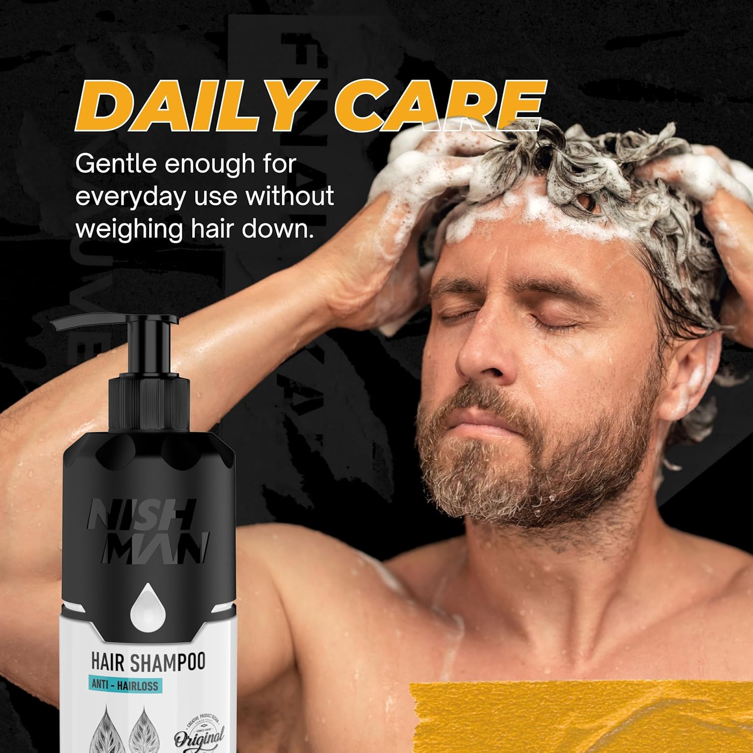 NISHMAN SHAMPOO XL PREVENÇÃO QUEDA 480ML NMN-233