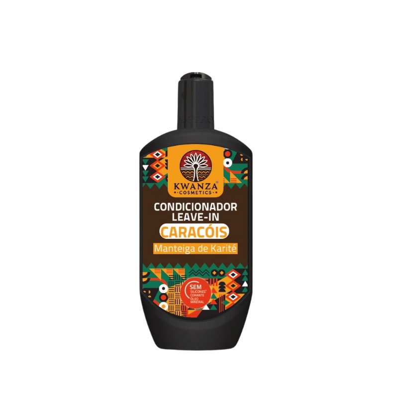 KWANZA COSMETICS CONDICIONADOR DE CARACÓIS MANTEIGA DE KARITÉ 400ML KW16