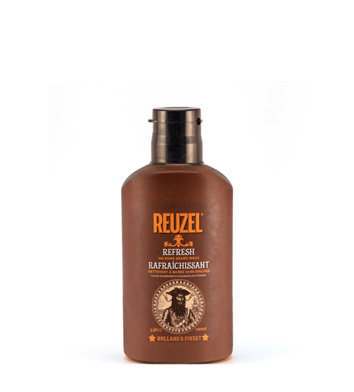 REUZEL SHAMPOO BARBA REFRESH NO RINSE BEARD WASH 100ml