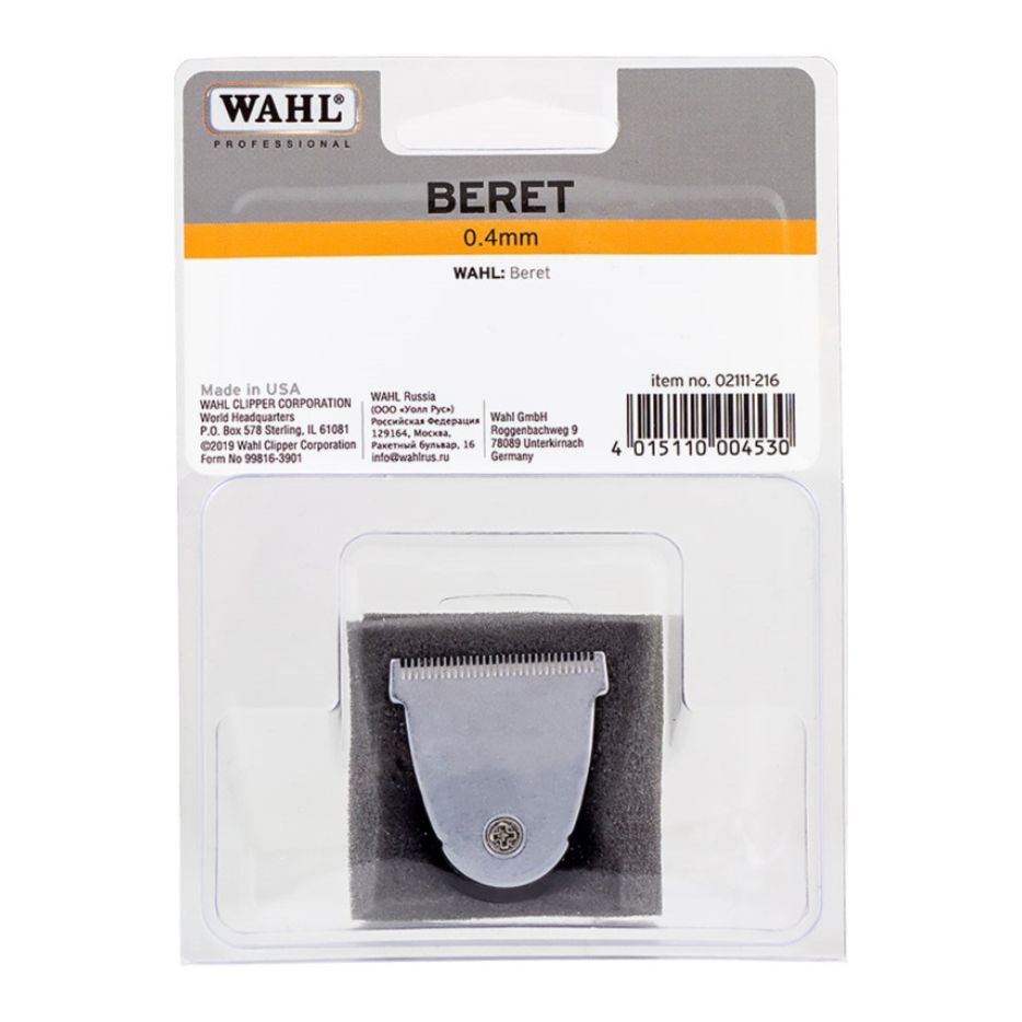 WAHL LÁMINA COMPLETA BERET SILVER 02111-216