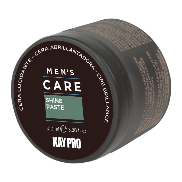 Frasco redondo de cera abrillantadora MEN'S CARE SHINE PASTE KAYPRO