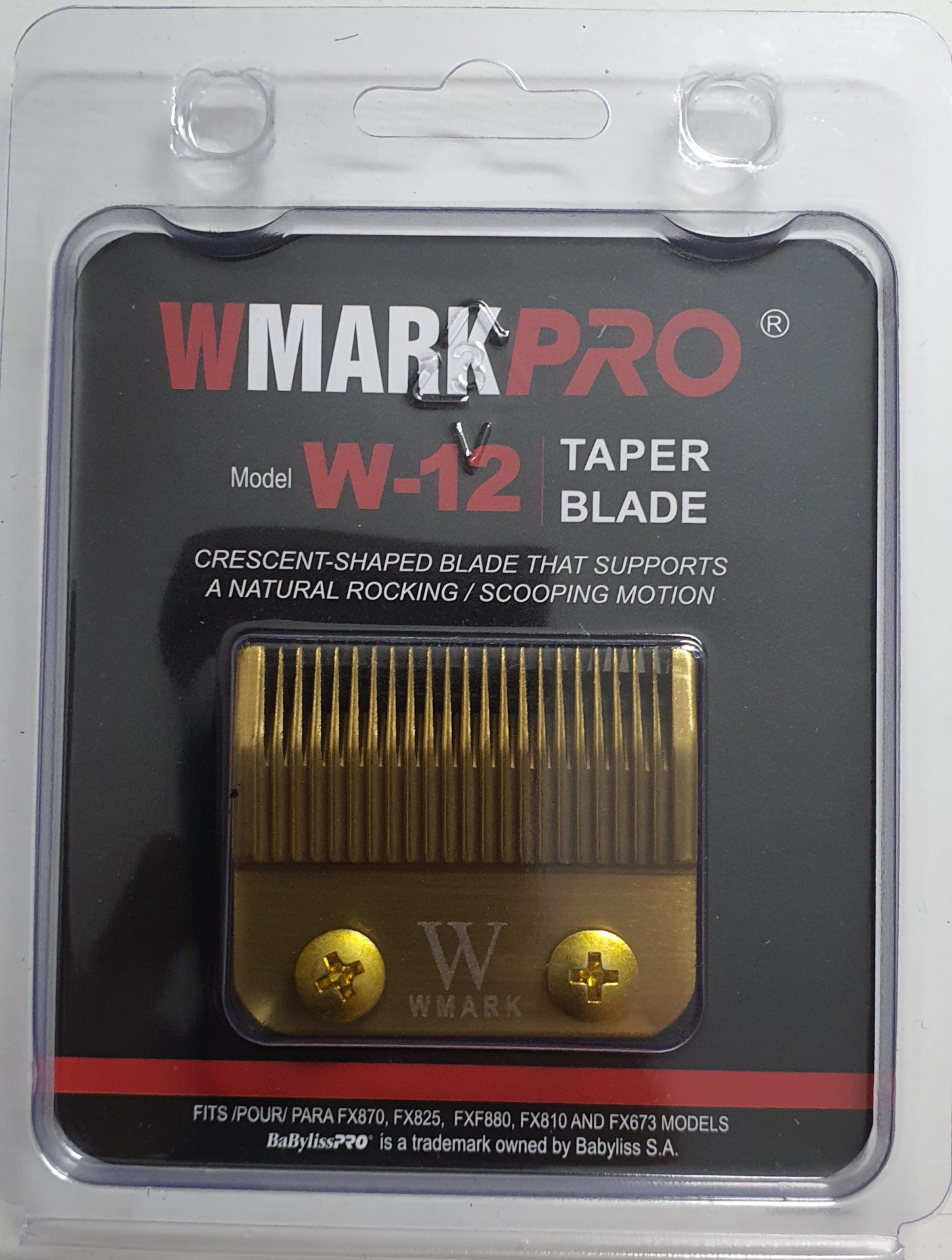 WMARK LAMINA COMPATIVEL W-12 BABYLISS FX8700