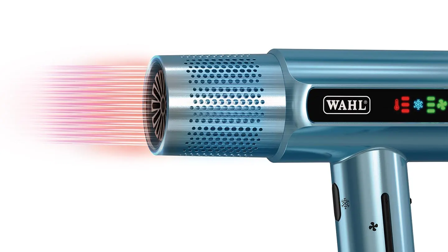 WAHL SECADOR PROFISSIONAL IÓNICO VANQUISH COOL BLUE LIMITED EDITION 1600W 4321-0472
